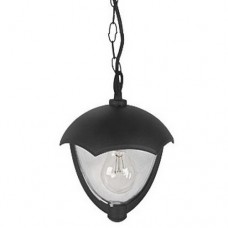 Φωτιστικό Φανάρι Κρεμαστό 1xE27 Αλουμινίου Μαύρο IP44 9-360751